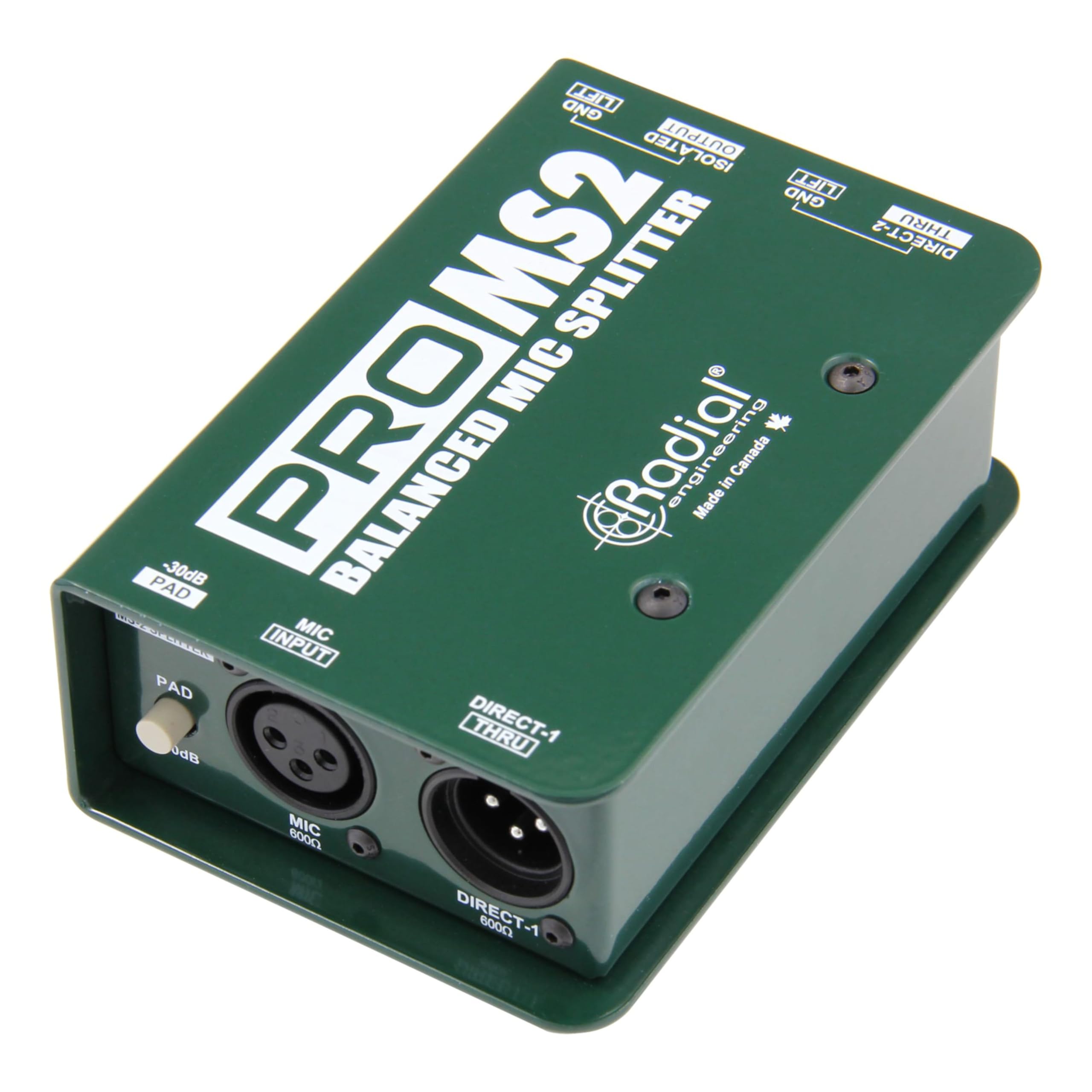RADIAL ( ラジアル )/ProMS2 スプリッター Amazon.com: Radial Engineering ProMS2 Passive Microphone Splitter